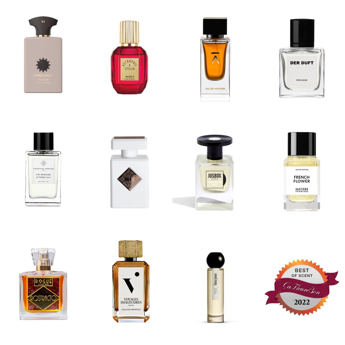 CAFLEUREBON : TOP TEN best perfumes 2022, Karl Topham and Michael ...